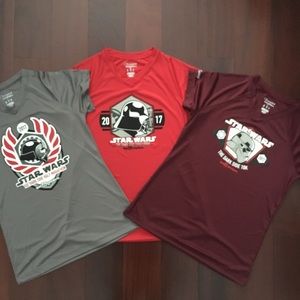| runDisney | 2017 Dark Side Challenge Race Shirts